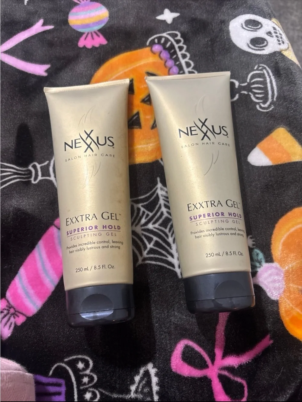 nexxus exxtra gel superior hold sculpting gel lot of 2 completely full - discont